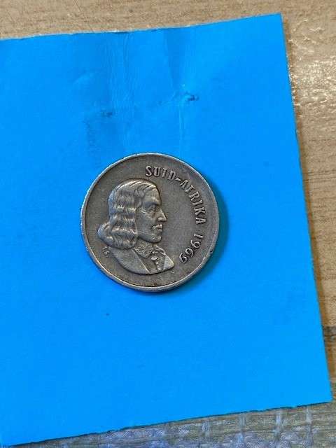 1969 South Africa 5 cent - AFRIKAANS