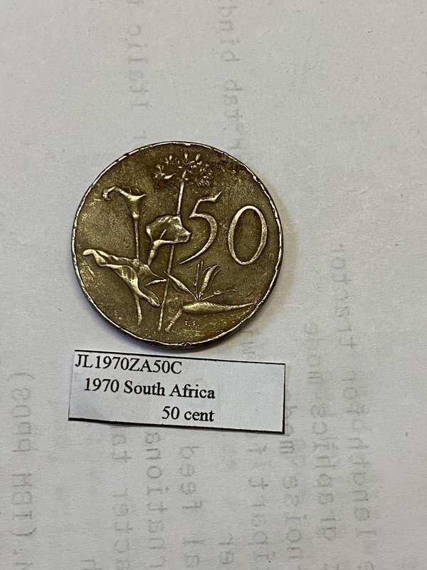 1970 South Africa 50 cent