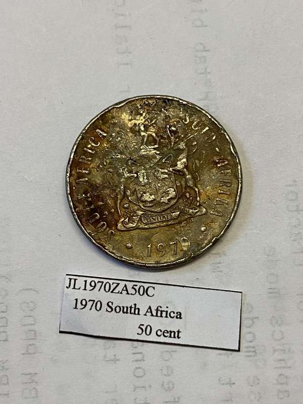 1970 South Africa 50 cent