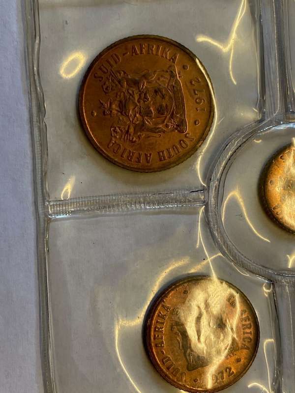1972 South Africa (UNC)Mint Pack - MISSING R1 (1/2c to 50c)