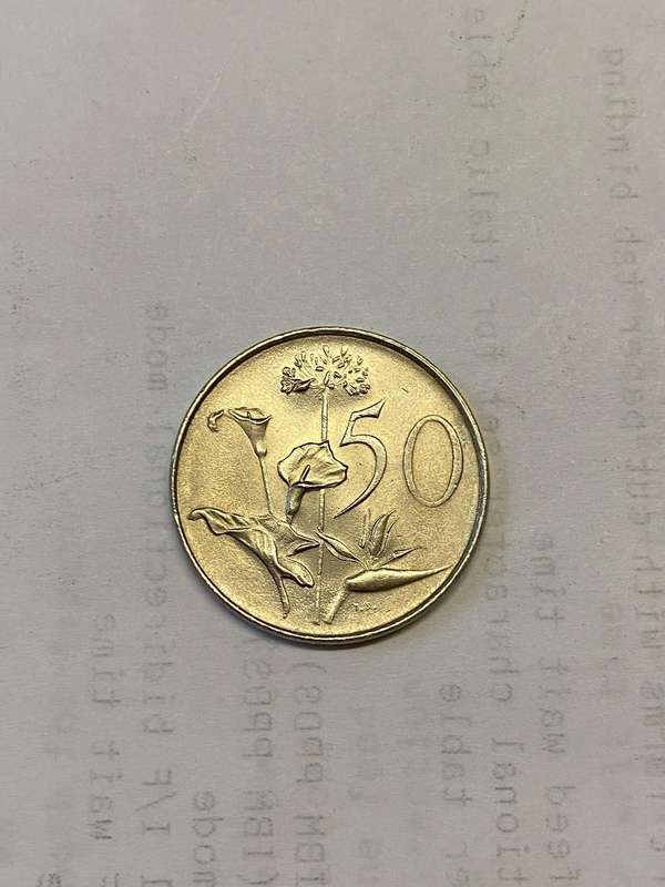 1972 South Africa 50 cent