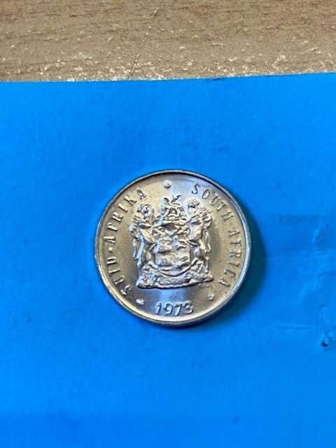 1973 South Africa 5 cent - BID PER COIN