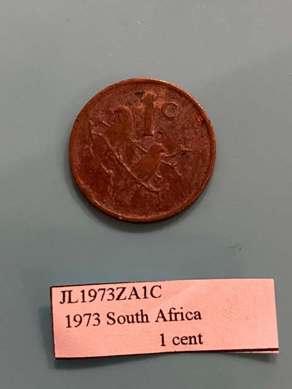 1973 South Africa 1 cent