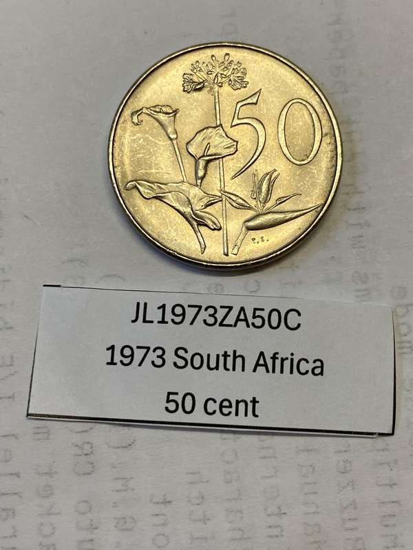 1973 South Africa 50 cent