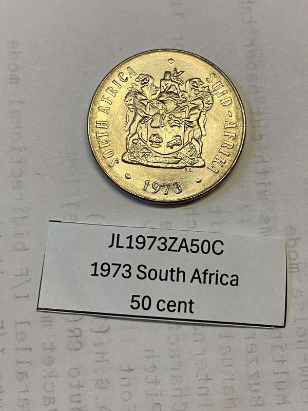 1973 South Africa 50 cent