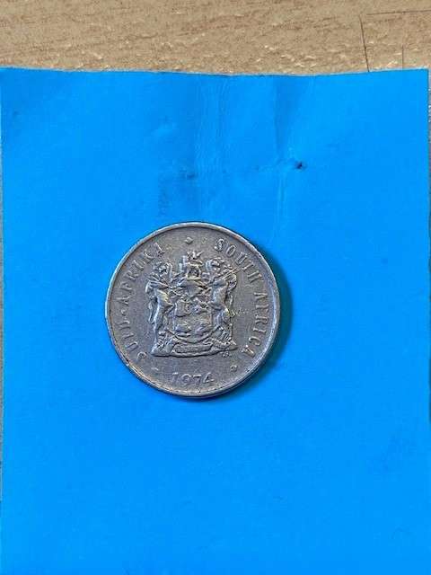1974 South Africa 5 cent