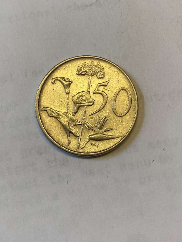 1974 South Africa 50 cent