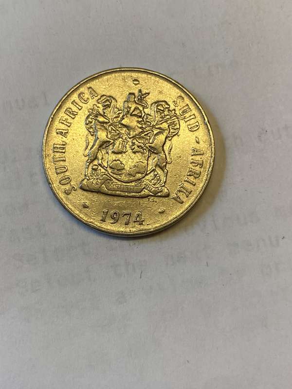 1974 South Africa 50 cent