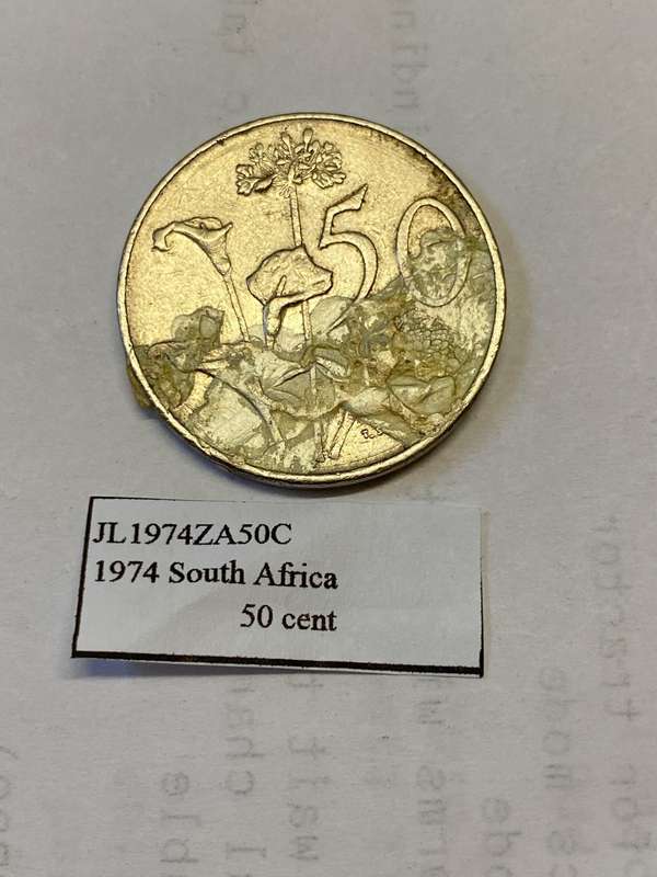 1974 South Africa 50 cent