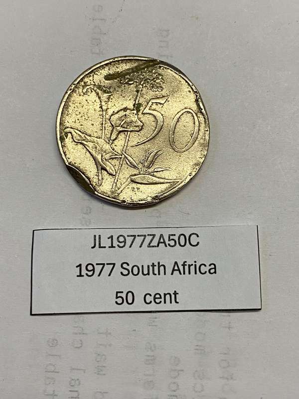 1977 South Africa 50 cent