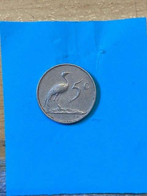 1979 South Africa 5 cent
