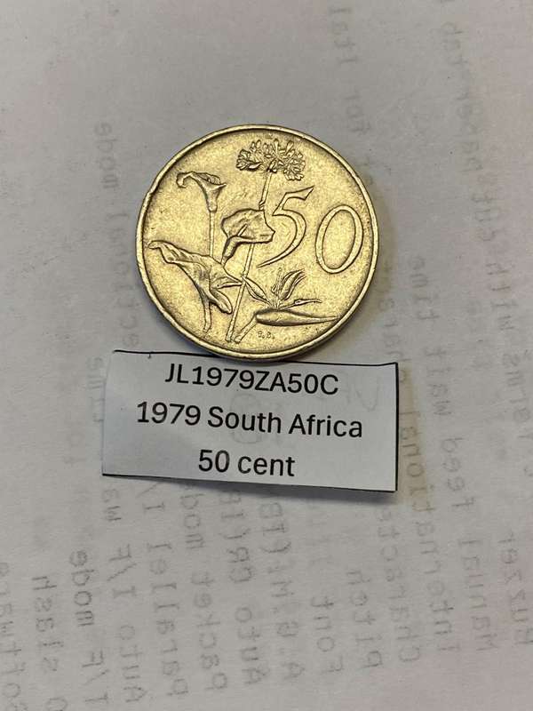1979 South Africa 50 cent