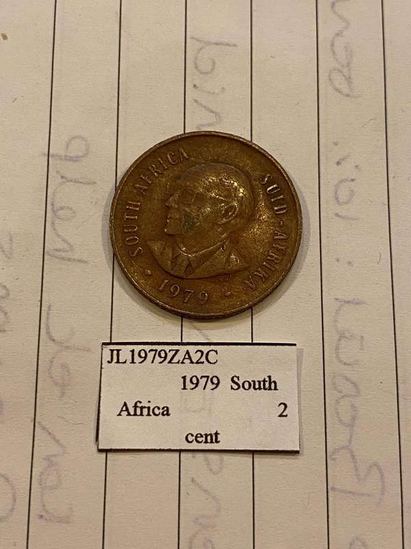 1979 South Africa 2 cent