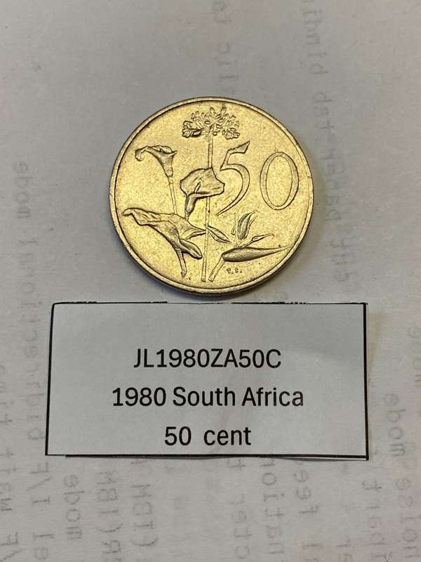 1980 South Africa 50 cent