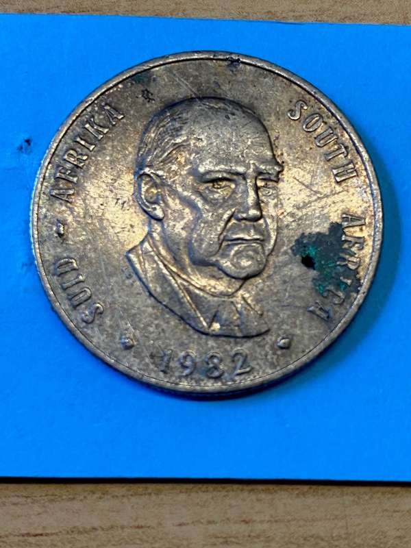 1982 South Africa R 1 - stained