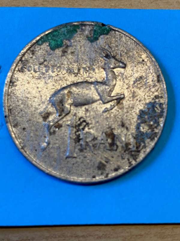 1982 South Africa R 1 - stained