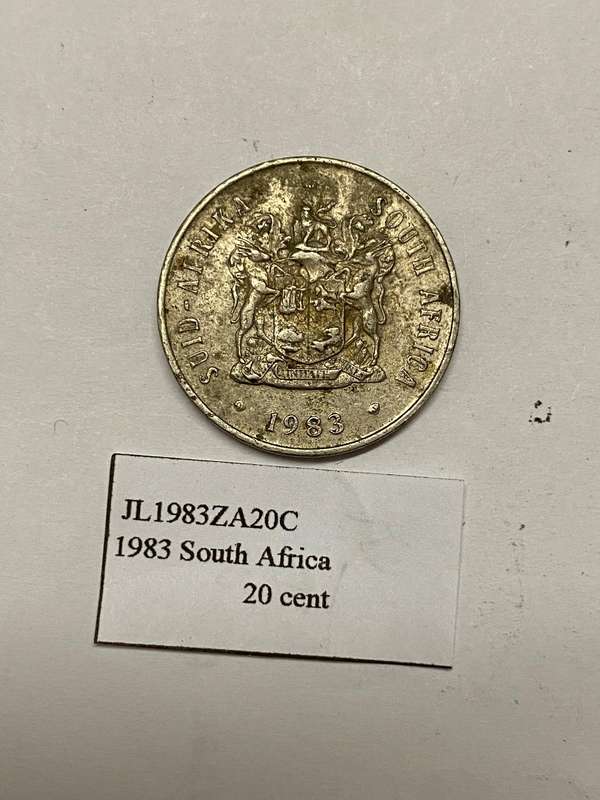1983 South Africa 20 cent