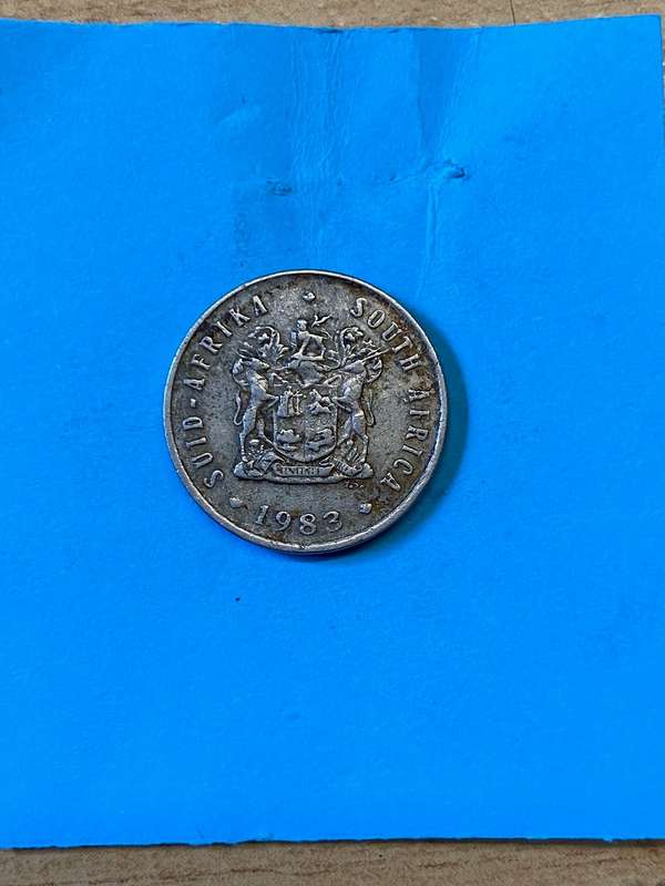 1983 South Africa 5 cent