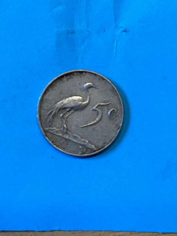 1983 South Africa 5 cent
