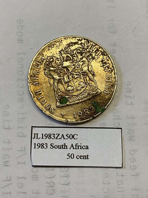 1983 South Africa 50 cent