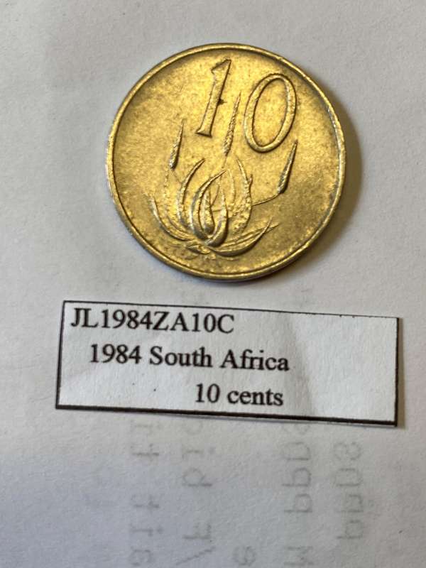 1984 South Africa 10 cent