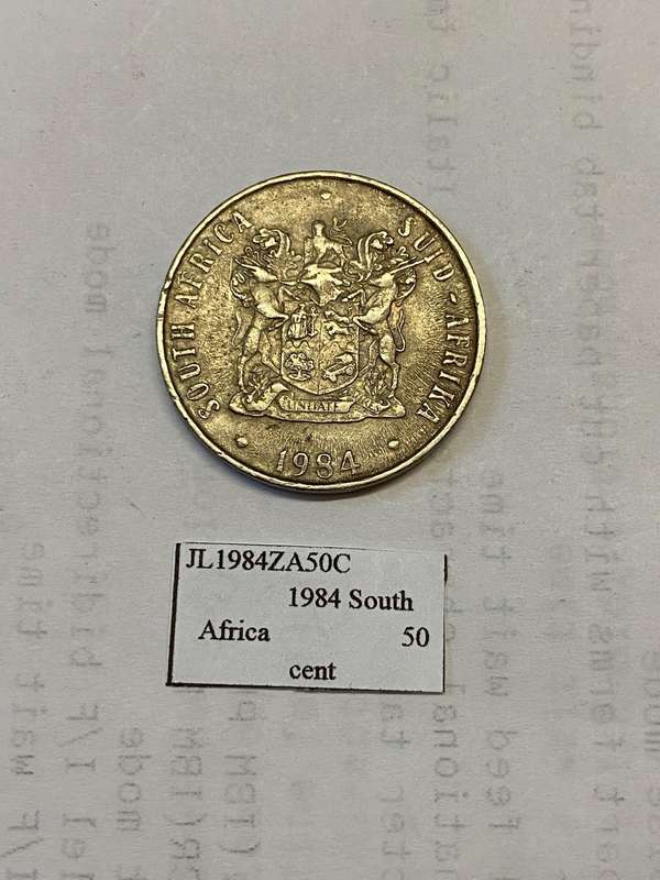 1984 South Africa 50 cent