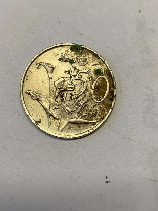 1985 South Africa 50 cent