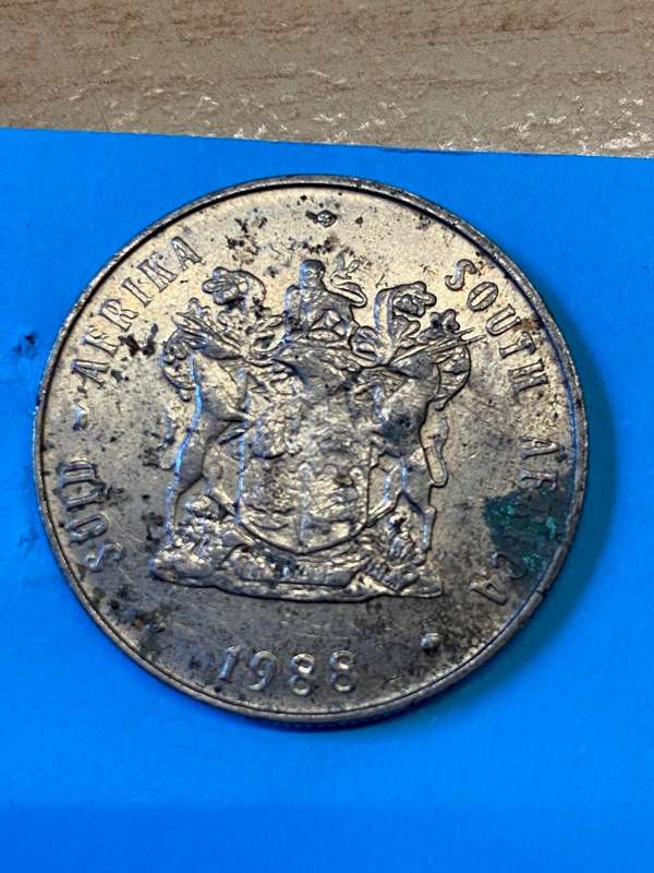 1988 South Africa R 1 - stained