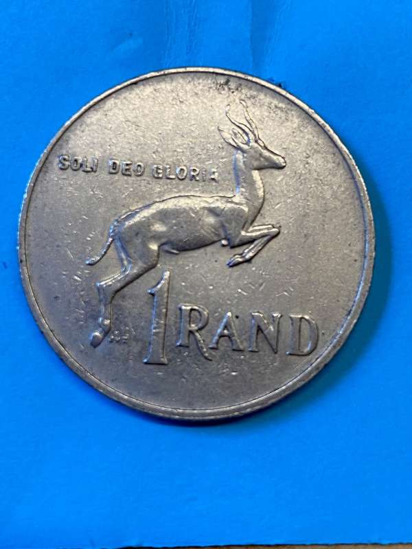 1989 South Africa R 1 - BID PER COIN