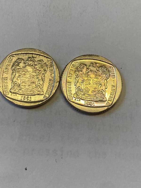 1991 South Africa One Rand