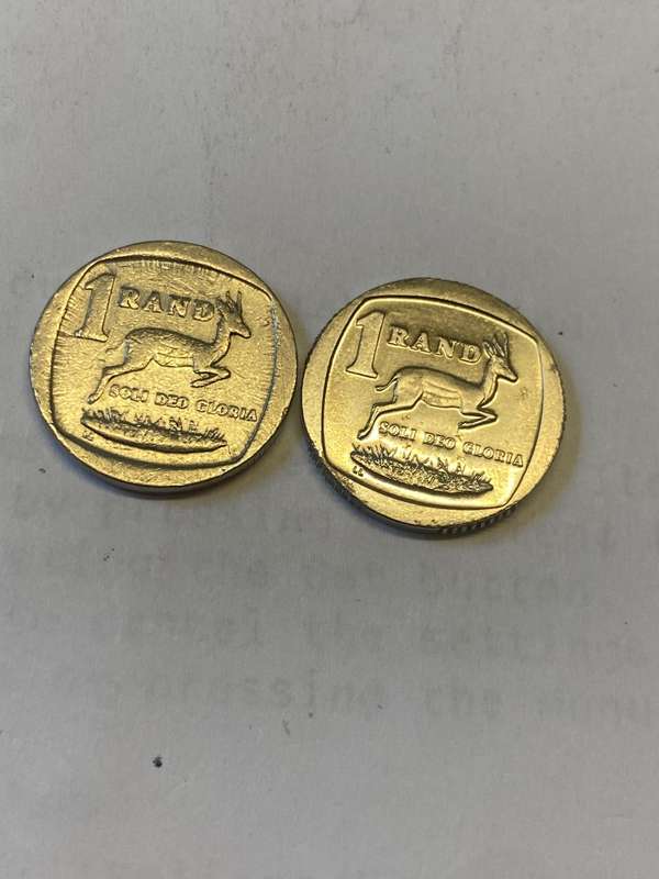1991 South Africa One Rand