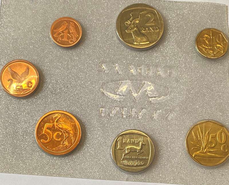 SA Mint Pack 1991 - MISSING 20c coin