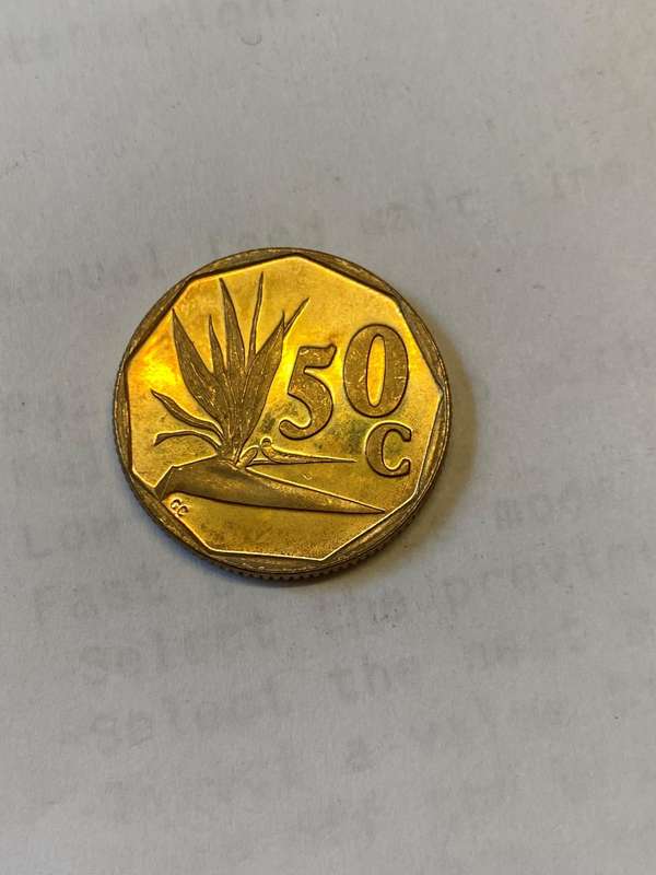 1991 South Africa 50 cent