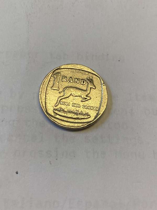 1992 South Africa One Rand