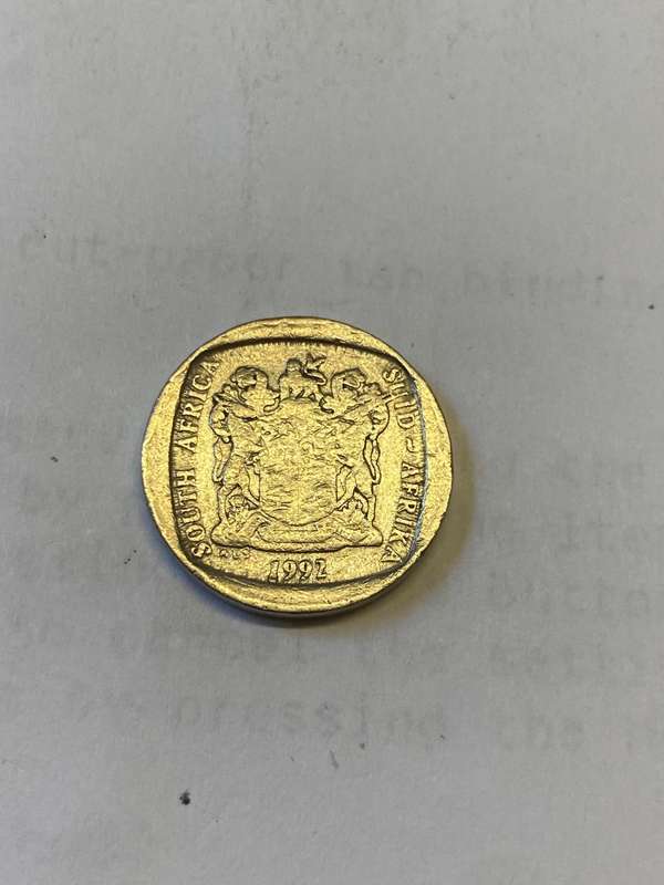 1992 South Africa One Rand