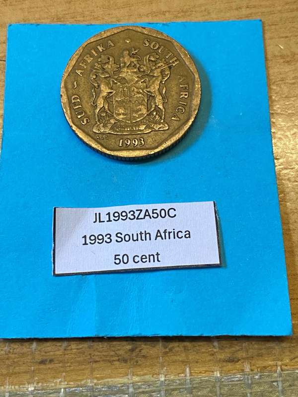 1993 South Africa 50 cent