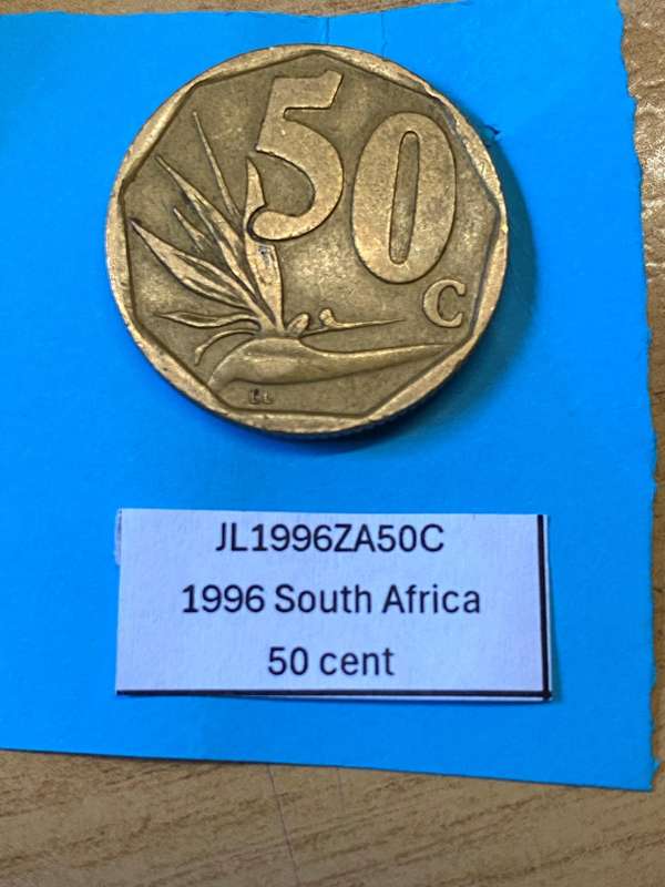 1996 South Africa 50 cent