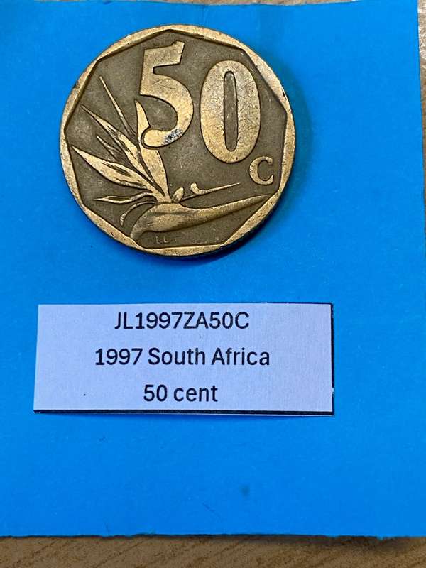 1997 South Africa 50 cent