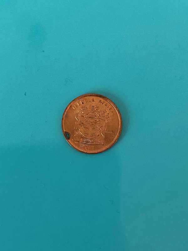 1997 South Africa 1 cent - BID PER COIN