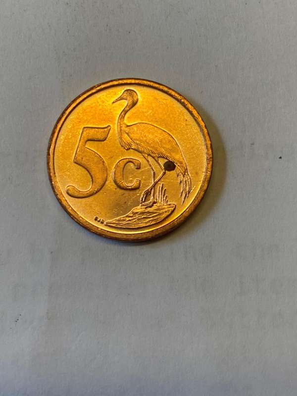 2003 South Africa 5 cent