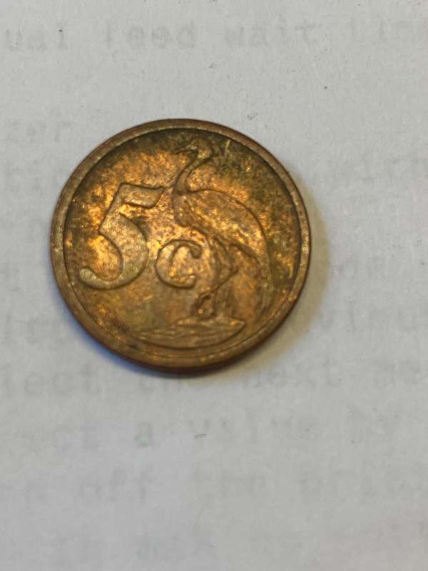 2006 South Africa 5 cent