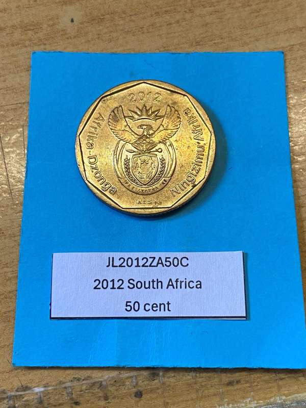 2012 South Africa 50 cent