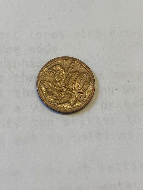2014 South Africa 10 cent - BID PER COIN