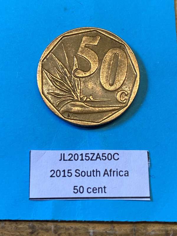 2015 South Africa 50 cent