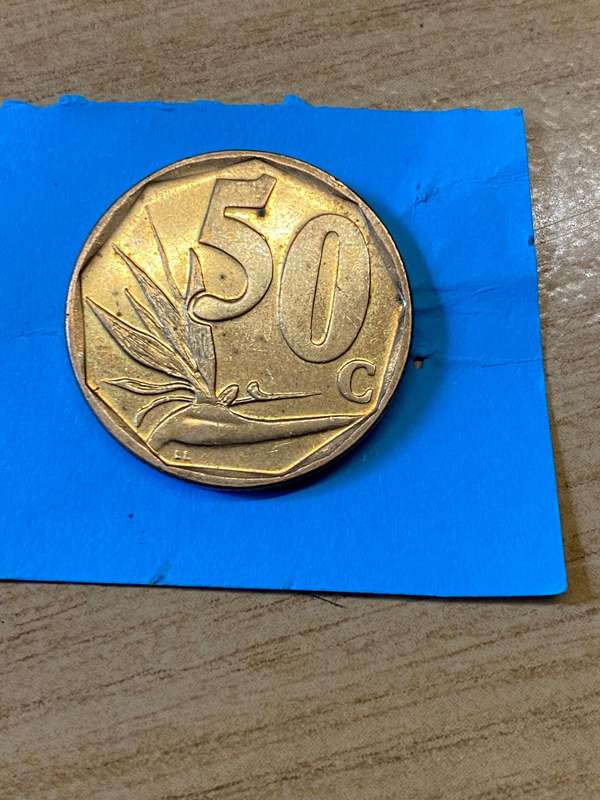 2018 South Africa 50 cent