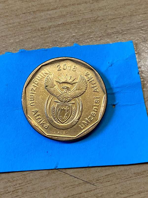 2018 South Africa 50 cent