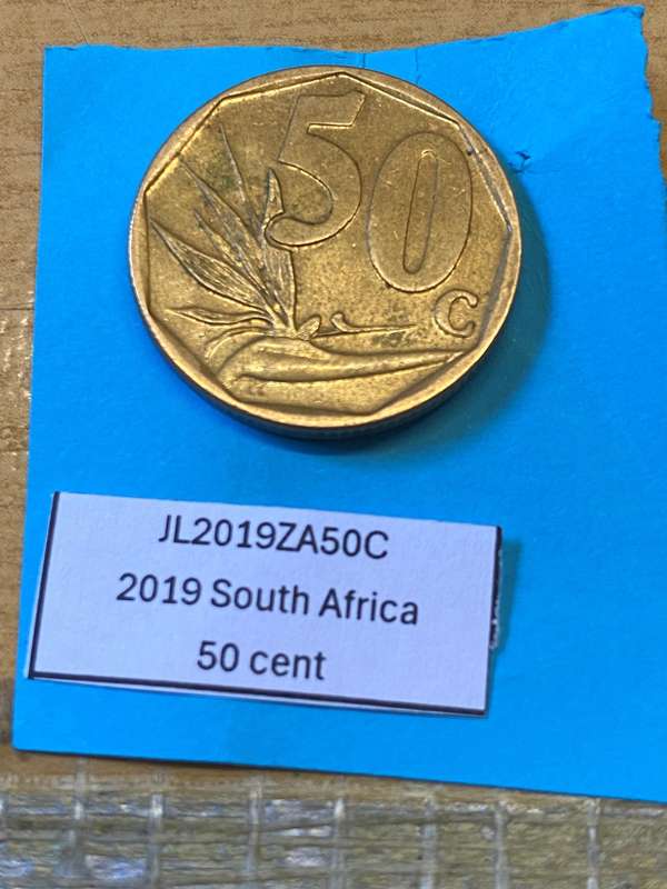 2019 South Africa 50 cent