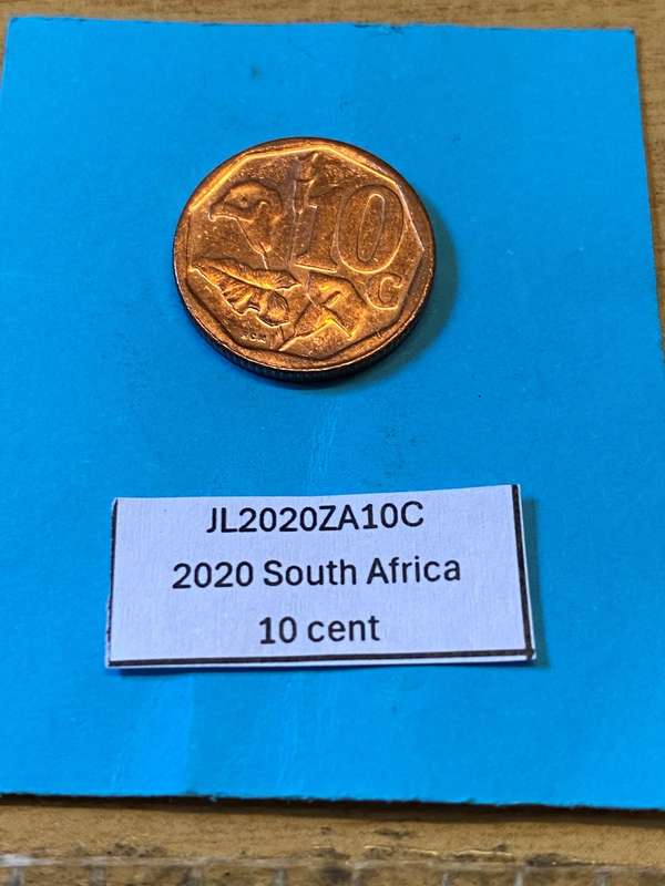 2020 South Africa 10 cent