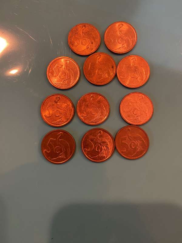 2001 to 2011 5 cent South Africa  - BID PER COLLECTION