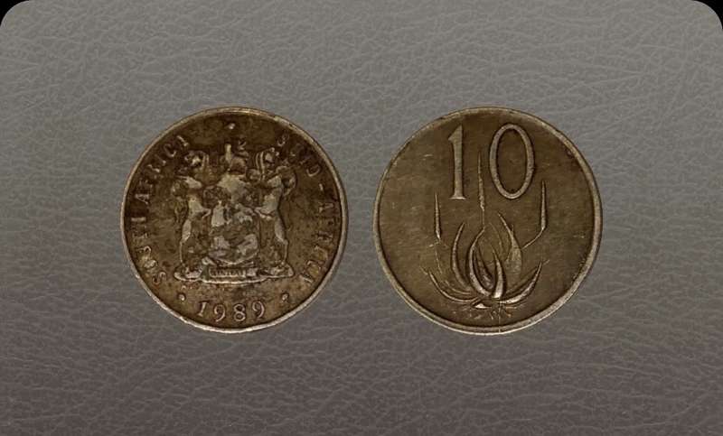 1989 South Africa 10 cent